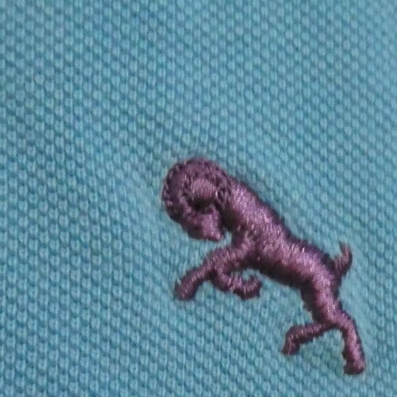 L.O.G.G. By H&M | XL - extra large | Blue Polo Shirt | Rare Ram Stitched Logo - Picture 2 of 13